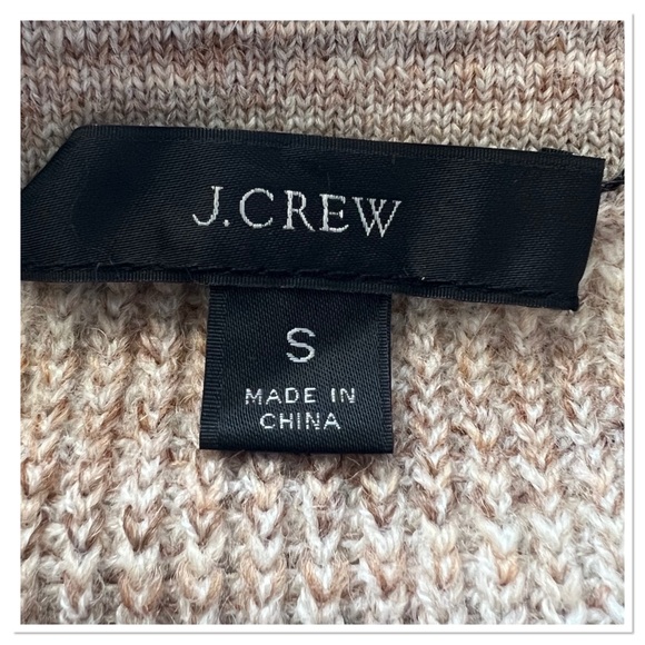 J. Crew Space-Dyed Wrap Merino Wool Blend Sweater-Skirt Sz S - Picture 5 of 7